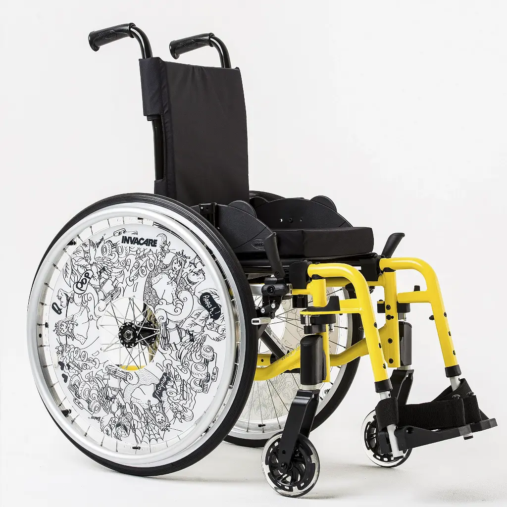 Активне дитяче крісло колісне Invacare Action 3 Junior Evolutive (Action 3 Junior Evolutive-1742) - фото 2