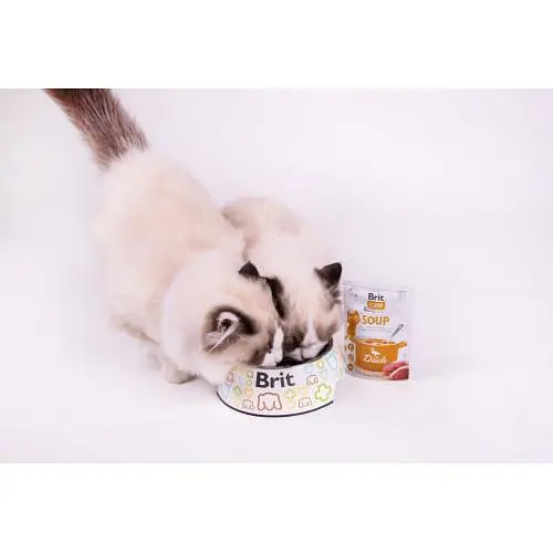 Корм вологий Суп для кішок Brit Care Soup with Duck з качкою, 75 г - фото 5