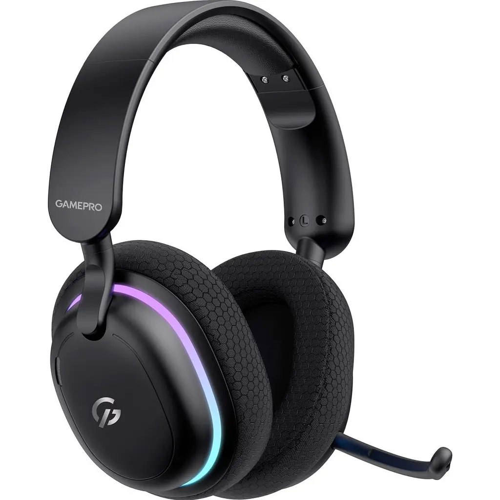 Ігрові навушники GamePro Asgard Bragi RGB Black (HSW250B) [129018] - фото 2
