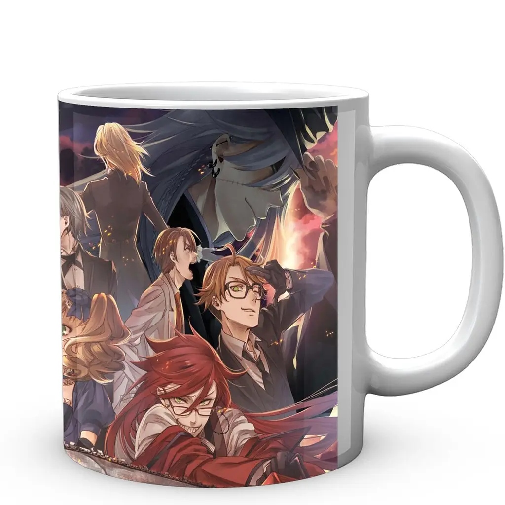Кухоль GeekLand Black Butler Темний Дворецький heroes BU.02.07 330 мл білий - фото 3