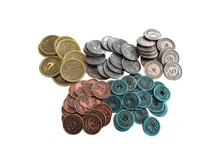 Аксесуар Stonemaier Games Коса металеві монети Scythe Metal Coins (GKCH005-4) - фото 3