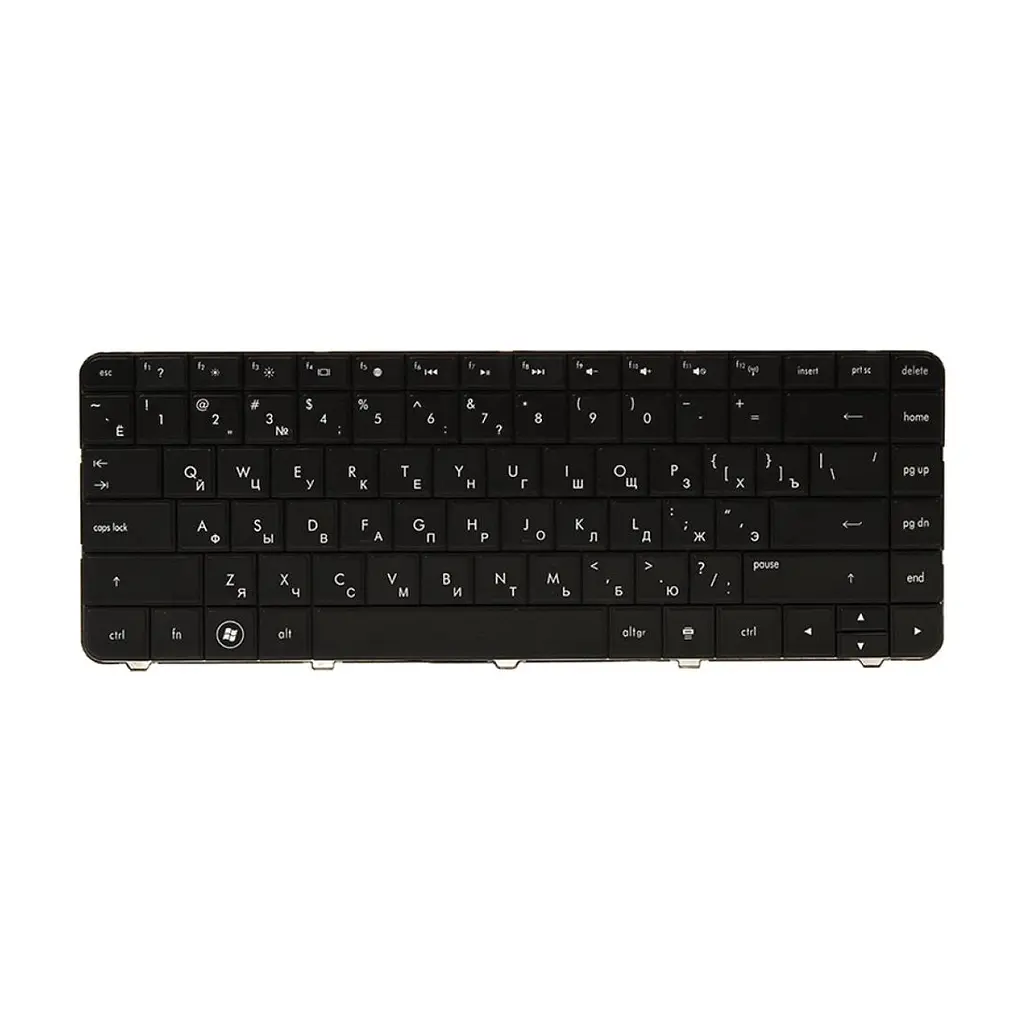 Клавіатура ноутбука PowerPlant HP Pavilion G4 чорна, чорний фрейм (KB310579)