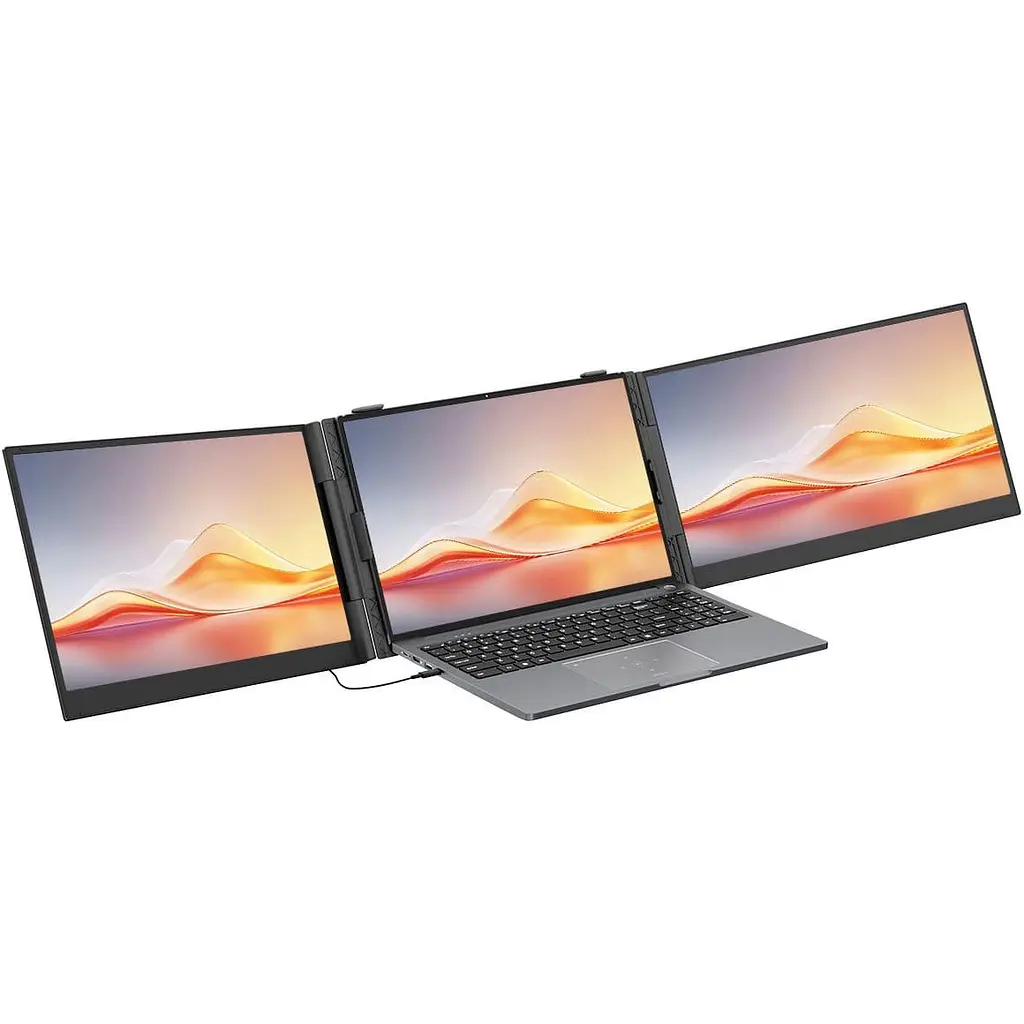 Монітор 14" Blackview DCM6Pro Dual Screen (BVDCM6PRO) 1920x1080 (FullHD) IPS 60 Hz - фото 3