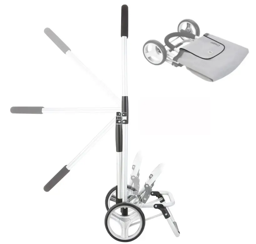 Сумка-візок ShoppingCruiser Foldable 45 Grey (604360) - фото 7