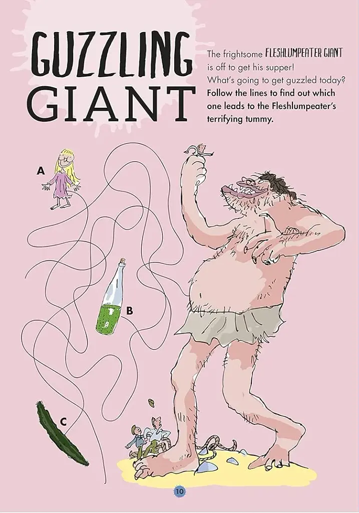 The BFGs Gloriumptious Sticker Activity Book - фото 4