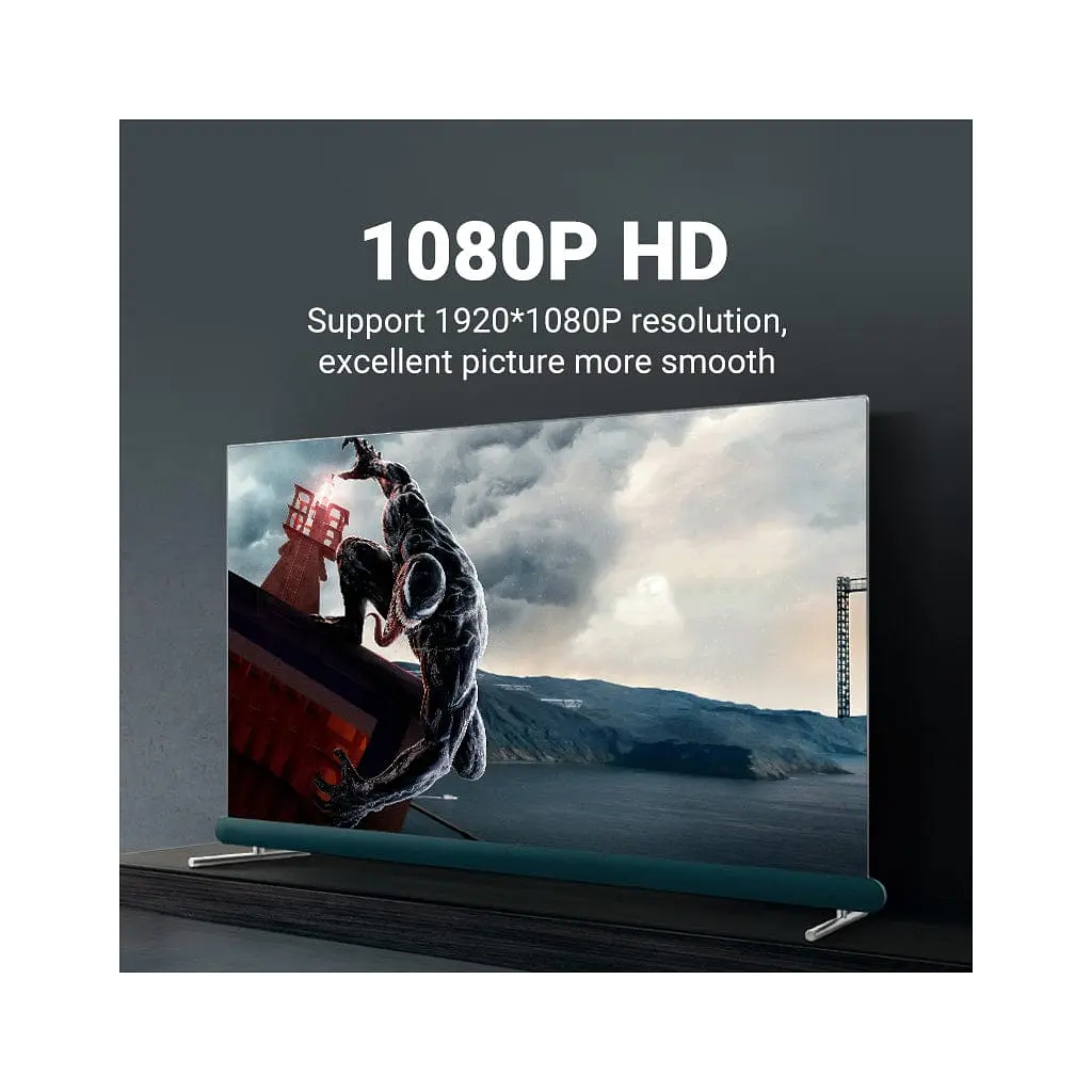 Кабель мультимедійний VGA M to VGA M 10.0m black Vention (DAEBL) - фото 2