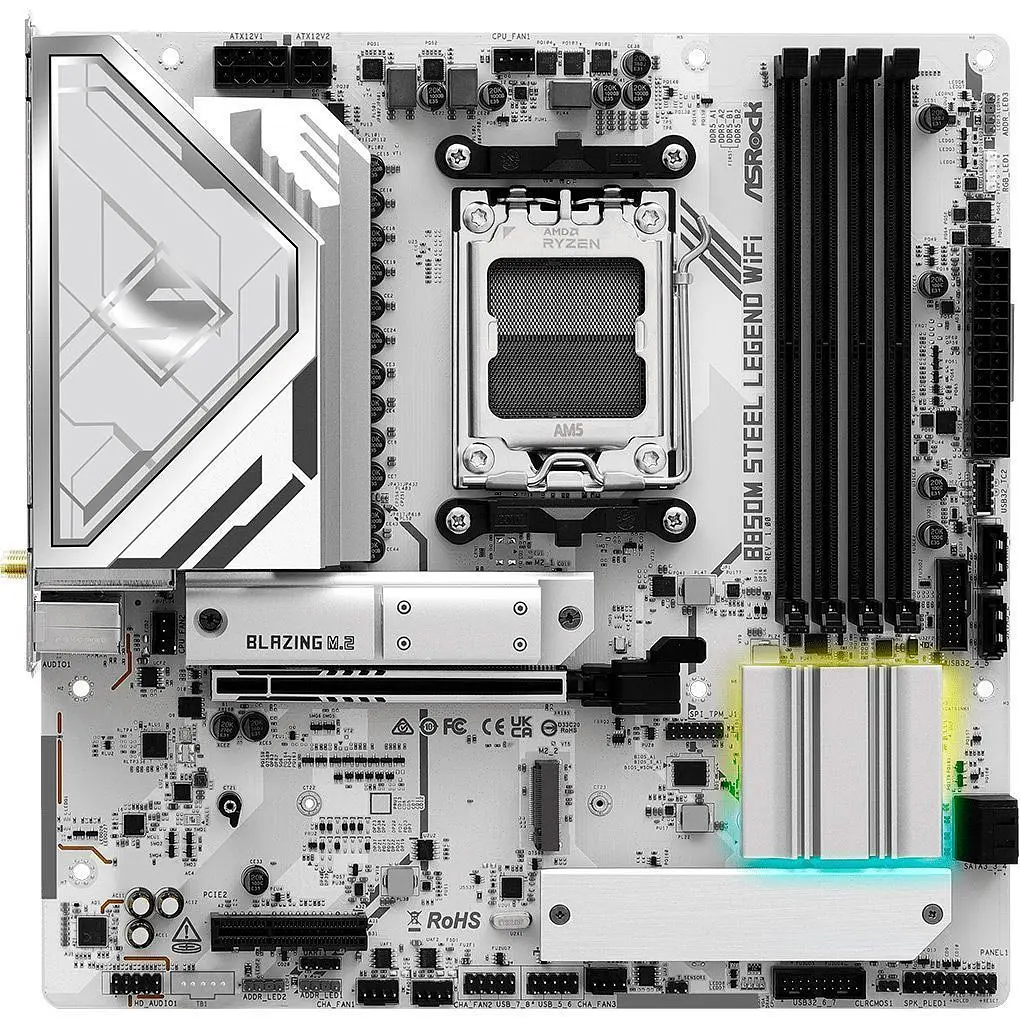 Материнська плата ASRock B850M Steel Legend WiFi [140218] - фото 3