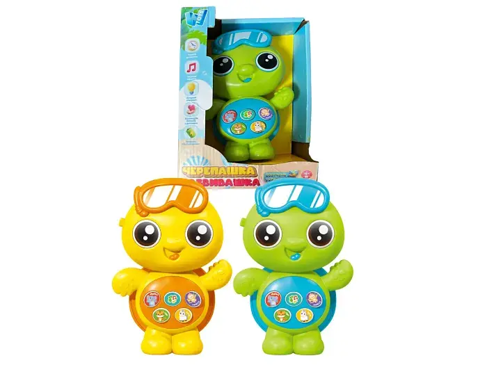 Музична іграшка Черепашка розвивашка, WToys