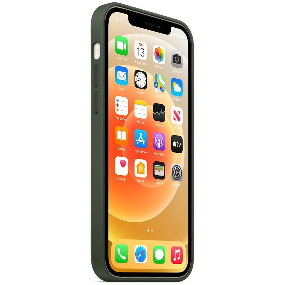 Чохол Silicone Case with MagSafe для Apple iPhone 12/12 Pro Cyprus Green ААА [77781] - фото 4