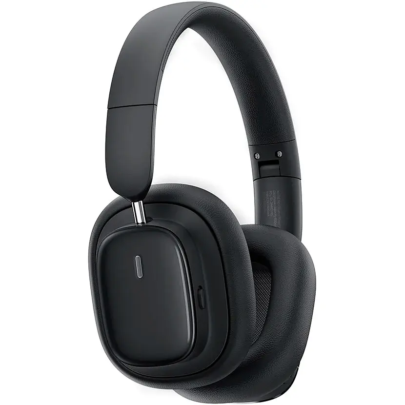 Наушники Baseus Bowie H1i Noise-Cancelling Wireless Headphones Black (A00050402113-00) [98485] - фото 4