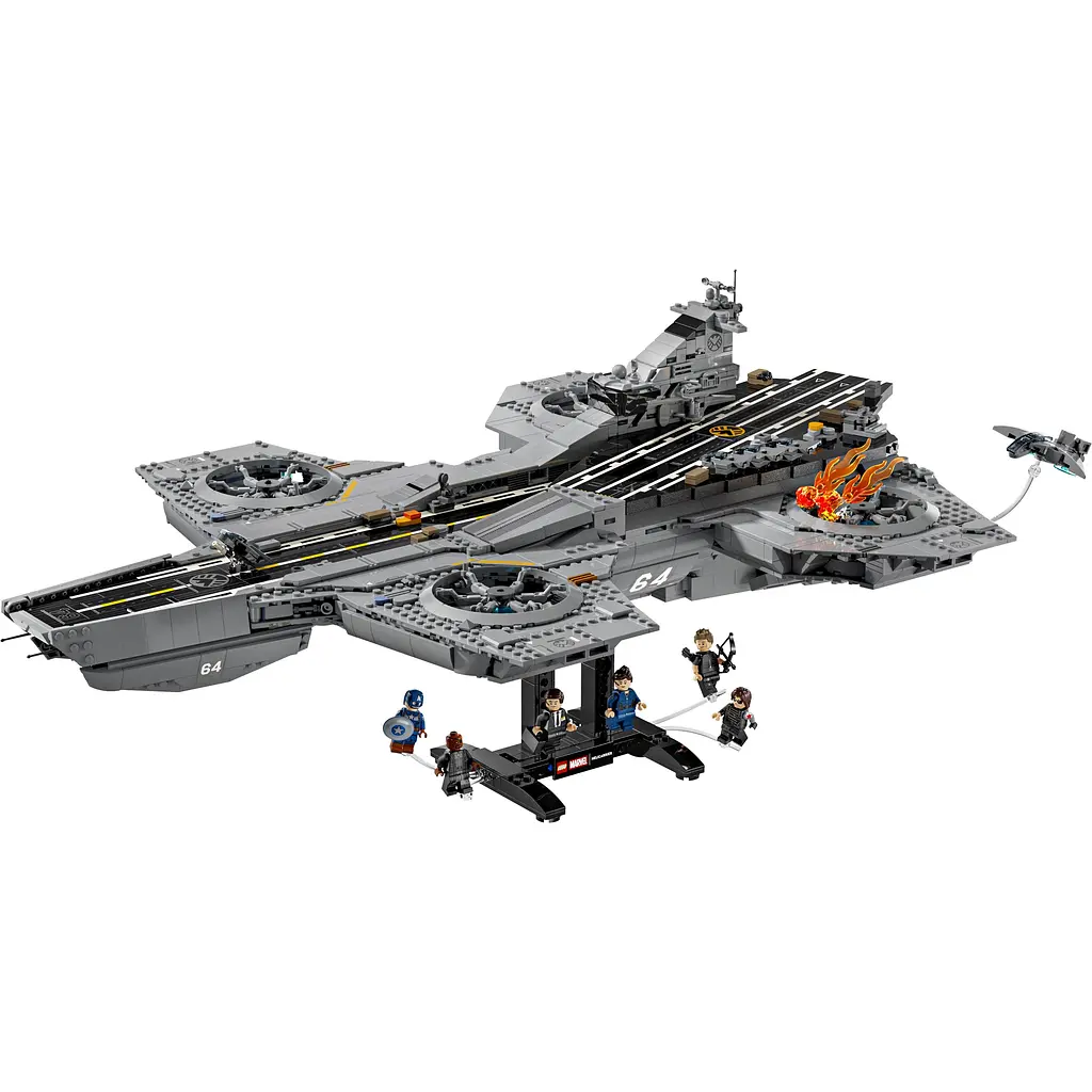 Конструктор LEGO Marvel Гелікеріер Щ.И.Т. (76354) - фото 5