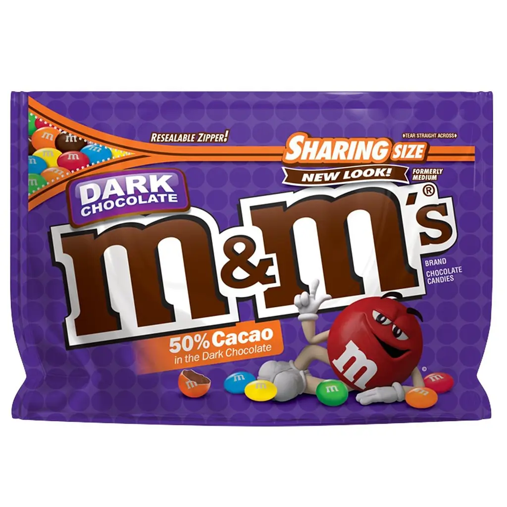 Драже M&m's Dark Chocolate 50% cacao 286g