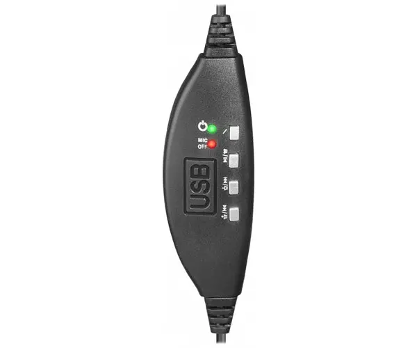 Навушники з мікрофоном Defender Gryphon 750U USB 1,8 м Чорні - фото 3
