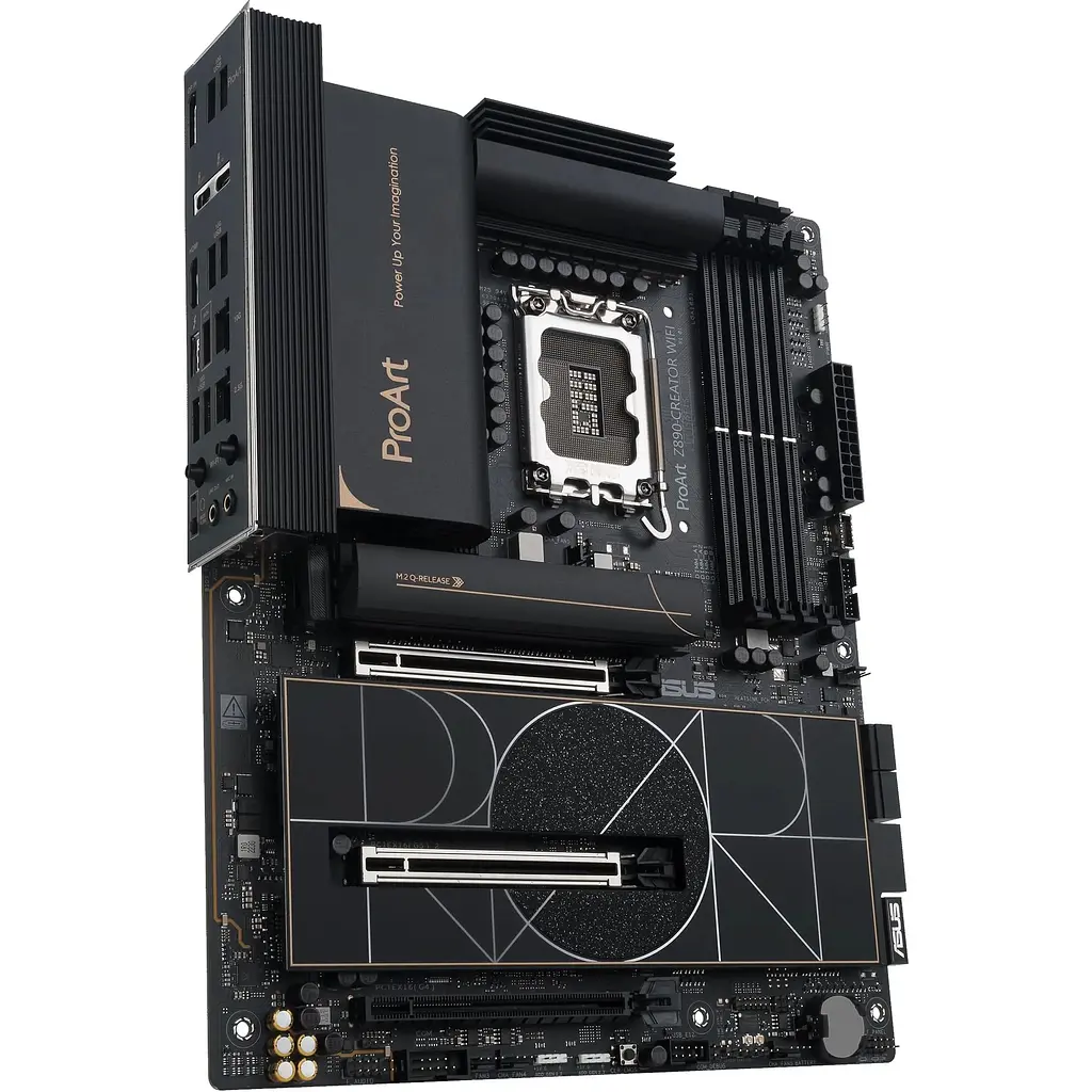 Материнская плата Asus Proart Z890-CREATOR WIFI s1851 Z890 4xDDR5 M.2 HDMI DP Wi-Fi ATX - фото 3