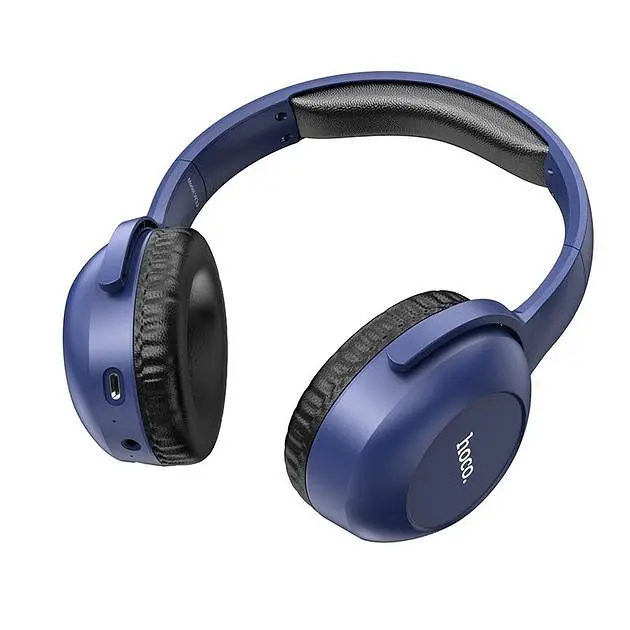 Накладні bluetooth навушники Hoco W33 Art sount BT headset | BT5.0, AUX, Type-C, 10h, 250 mAh | blue - фото 2
