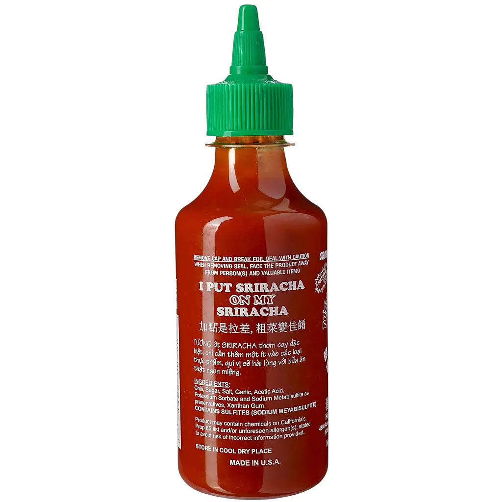 Соус Huy Fong Sriracha chili Sause, 255 г (786152) - фото 2