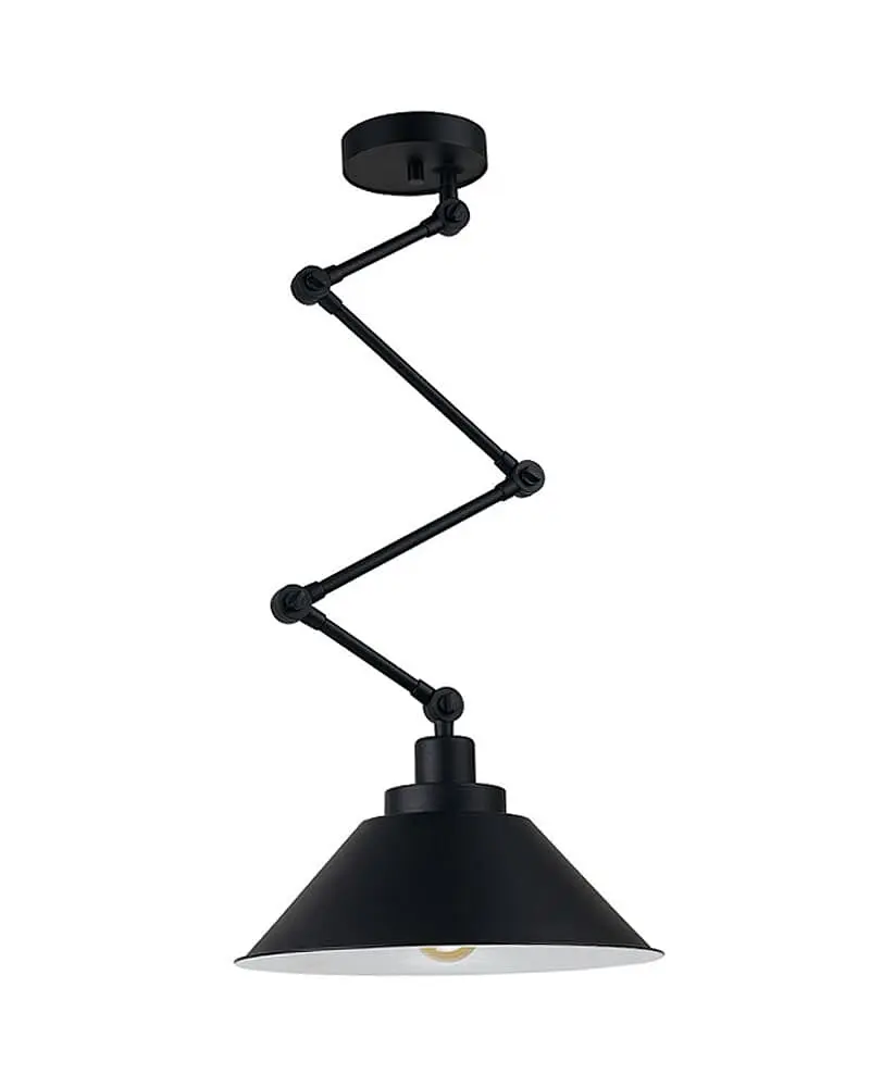 Бра Nowodvorski 9126 Pantograph E27 1x60W IP20 Bl - фото 2