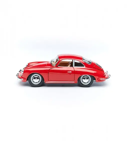 Автомодель Bburago Porsche 356B 1961 р 1:24 червоний (18-22079) - фото 2