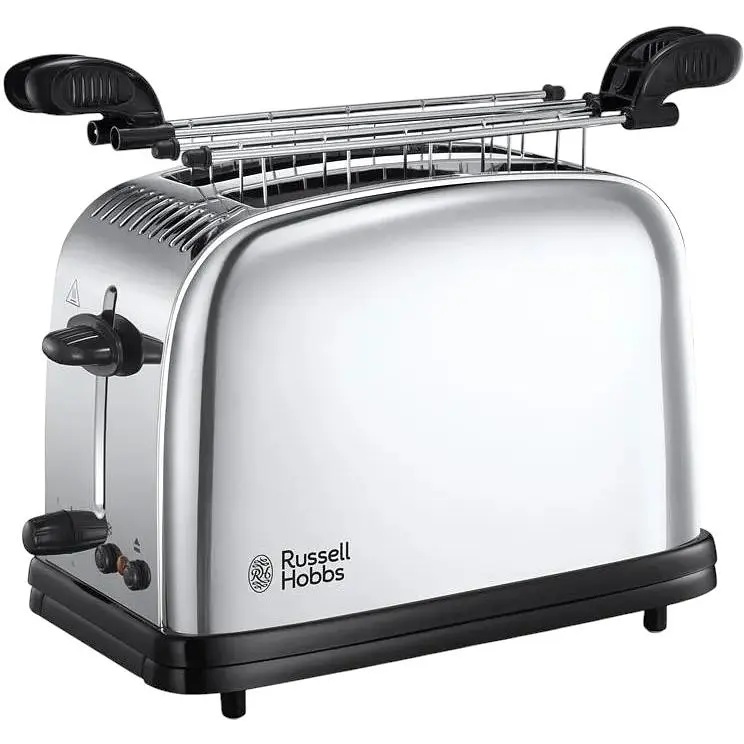 Тостер Russell Hobbs Chester 1200 Вт метал сріблястий - фото 1
