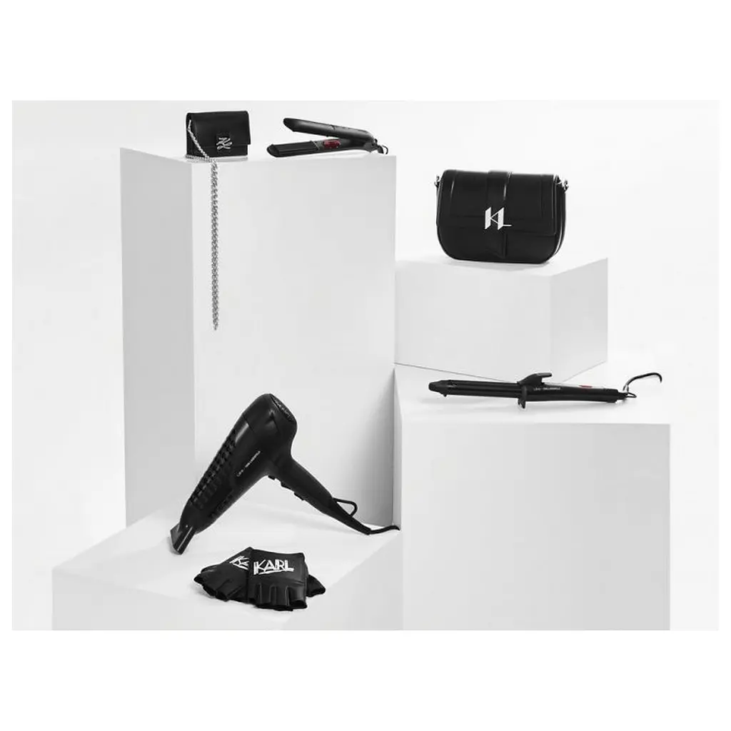 Плойка Rowenta x Karl Lagerfeld Curls Forever, чорна (CF311LF0) - фото 6