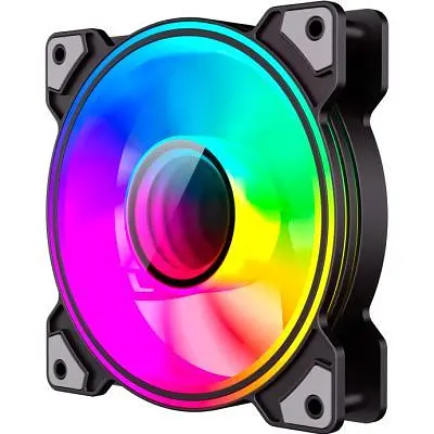 Кулер до корпусу Gamemax (Dual Ring Infinity BK) - фото 3