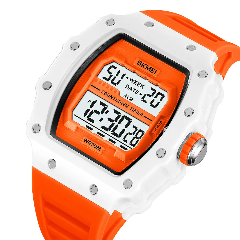 Чоловічий наручний годинник 2296OG Orange Skmei acs0030042 - фото 3