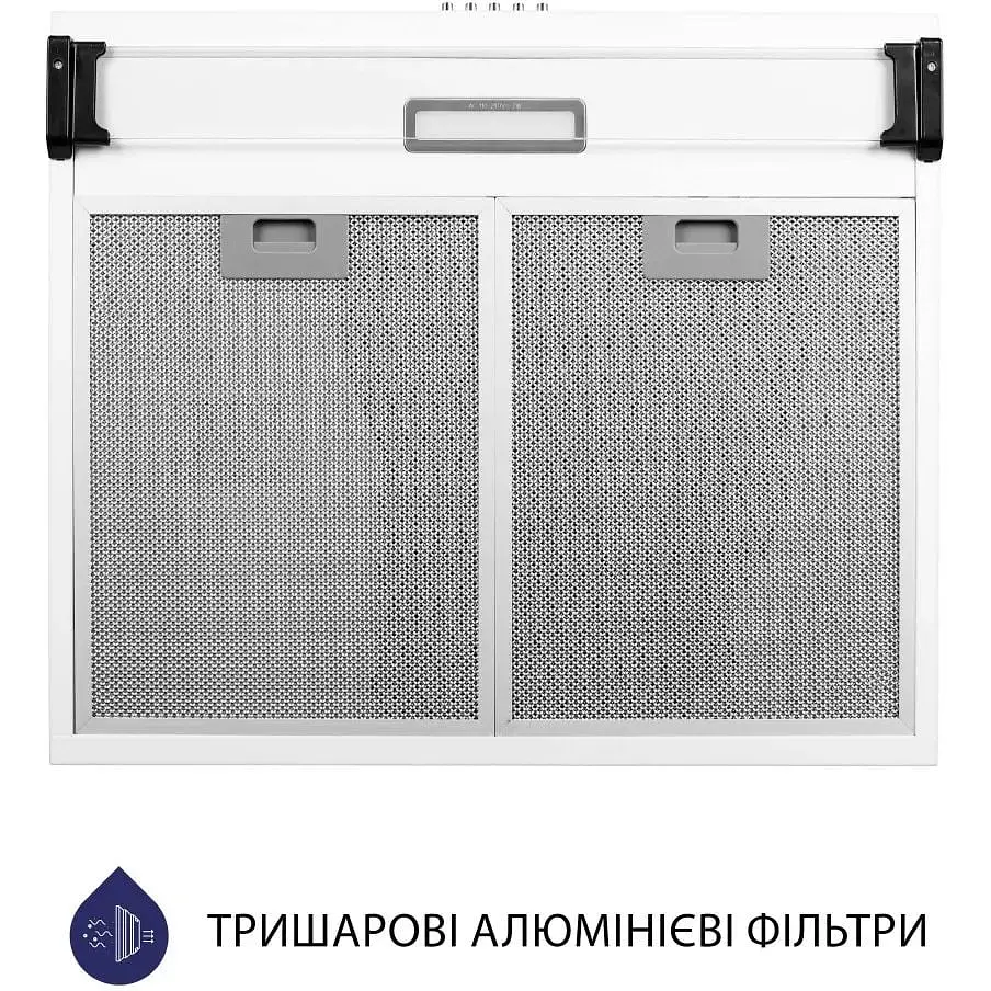 Витяжка пласка Minola HPL 517 WH - фото 6