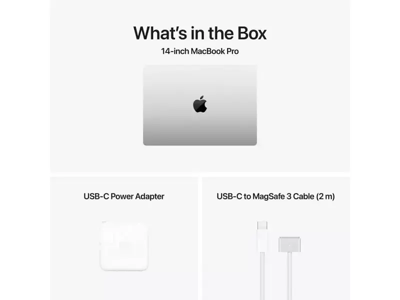 Ноутбук Apple MacBook Pro 14 Late 2025 Silver (Z1KL000U7, MJ3E4UA/A, Z1KL000SR) - фото 4
