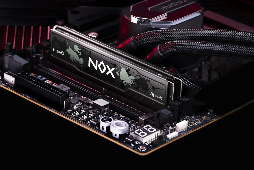 Модуль пам'ятi DDR5 2x16GB/5200 Apacer NOX (AH5U32G52C522MBAA-2) - фото 8