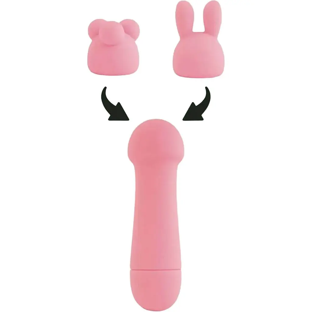 Вібратор Feelztoys Mister Bunny Pink (SO4437) [100986] - фото 3