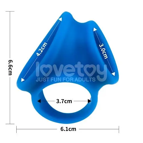 Насадка на член Lovetoy Pinnacle Pro Trio Grip Enhancer Sleeve - фото 4