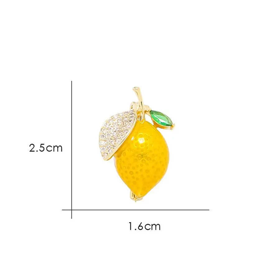 Брошь Лимон (49469255) - фото 4