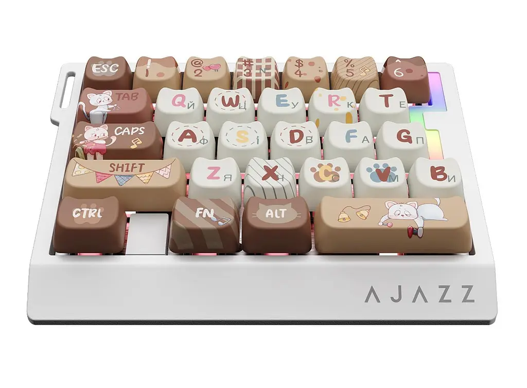 Клавіатура Ajazz AK029 Meow Magnetic Switch (AK029-M-Y) - фото 2