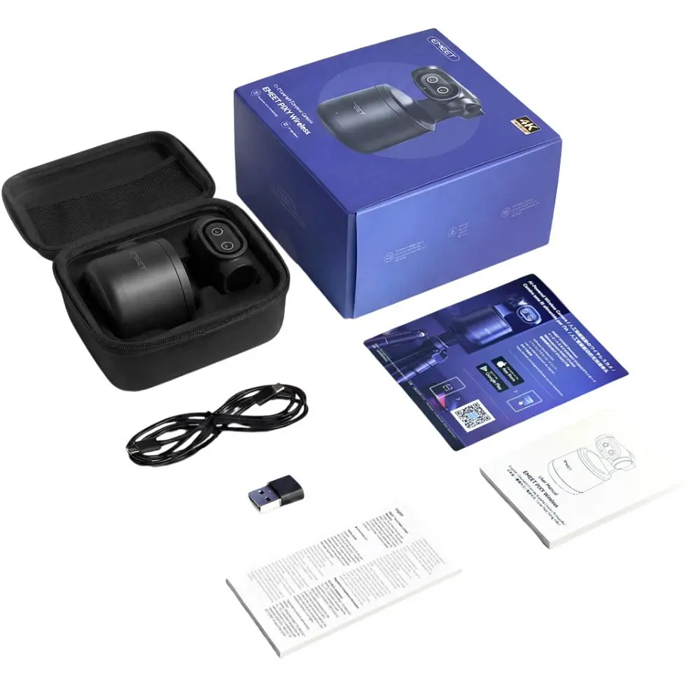 Веб-камера eMeet PIXY Wireless 4K Dual-Lens AI Tracking PTZ (EMDWBB-LD) [169838] - фото 7
