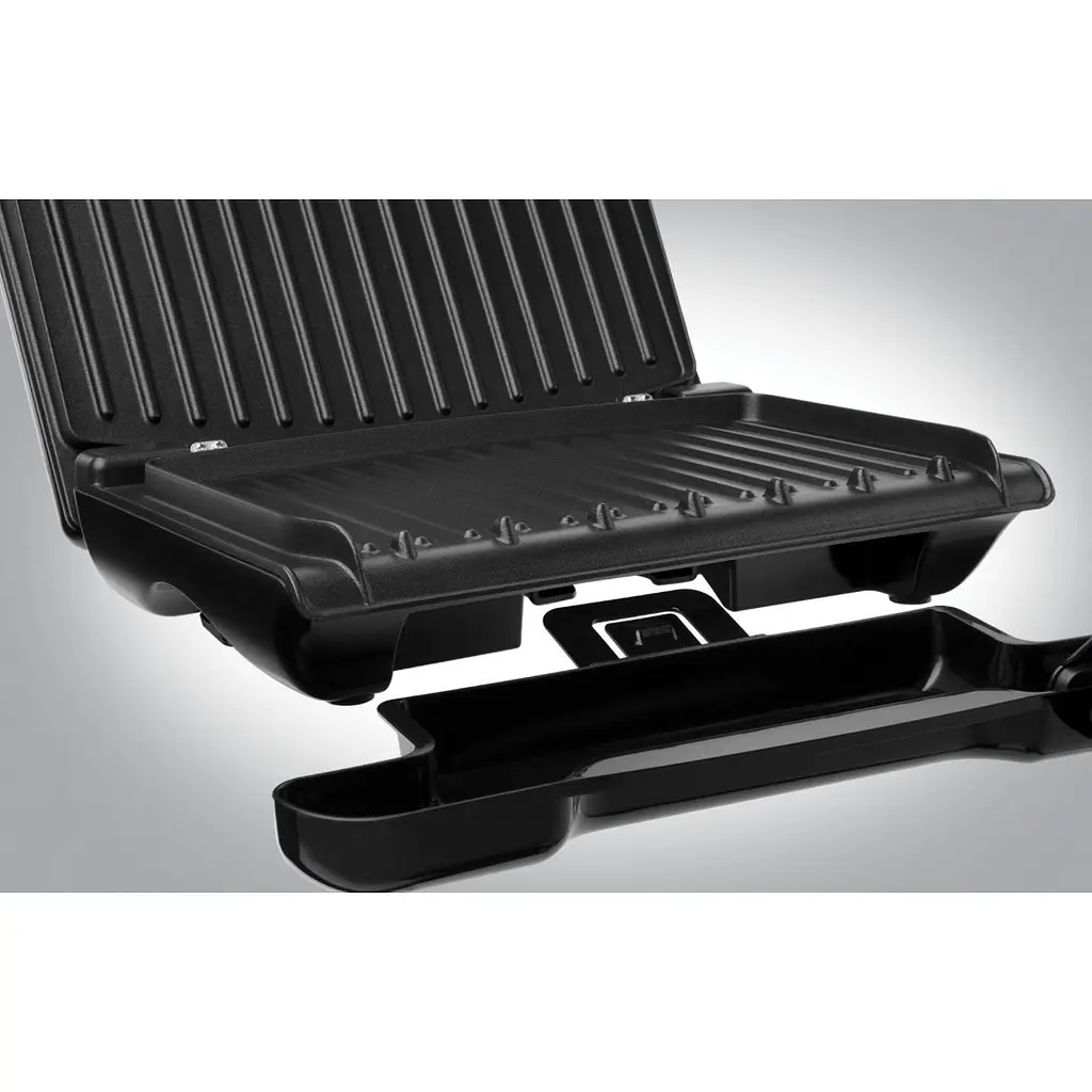 Гриль Russell Hobbs Family SteelGrill прижимной 1650 Вт красно-черный (25040-56) - фото 4