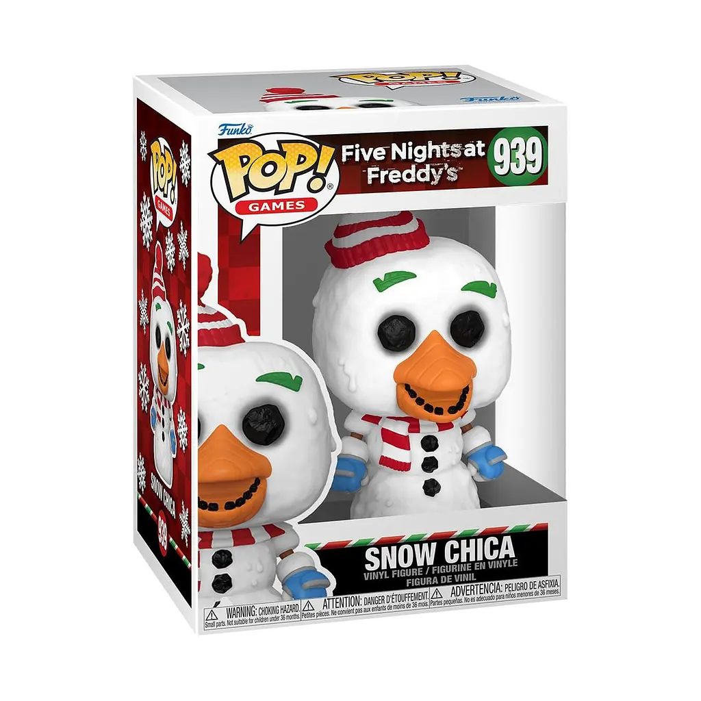 Фигурка Funko Pop Пять ночей с Фредди Чика Five Nights at Freddys Chica 10 см FNAF C 939 - фото 3