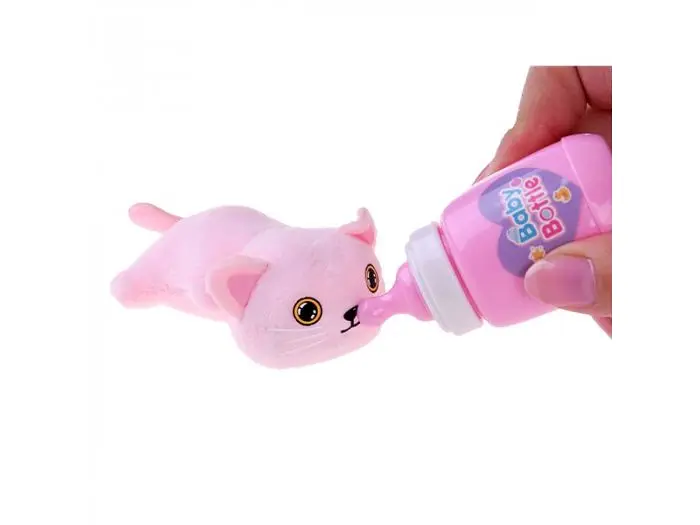 Інтерактивна іграшка Кішка з кошенятами, WToys (руда) - фото 4