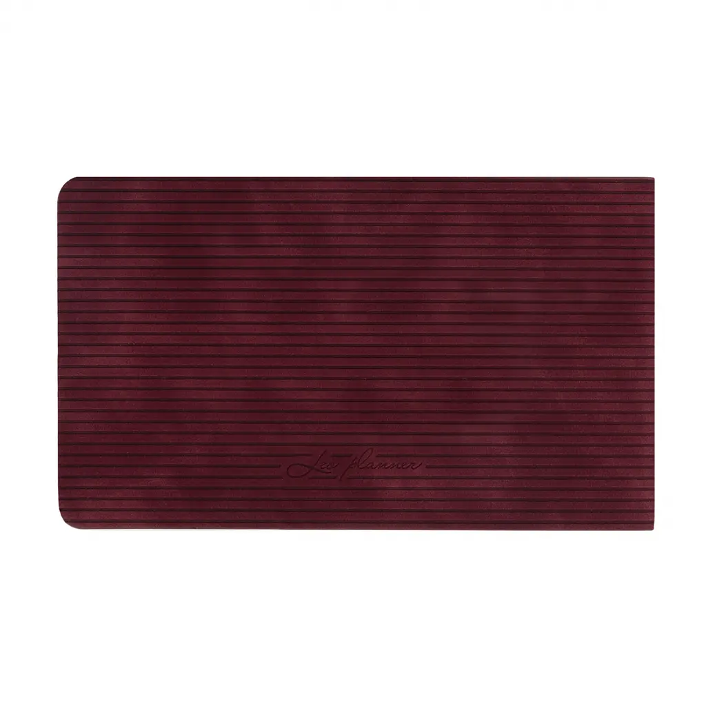 Щотижневик Leo Planner 2027 Clarity 10х17 см м'який 128 сторінок винний (252787) - фото 12