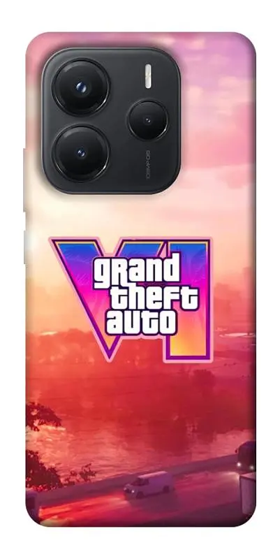 TPU чохол Demsky GTA VI Vice City для Xiaomi Redmi Note 14 5G