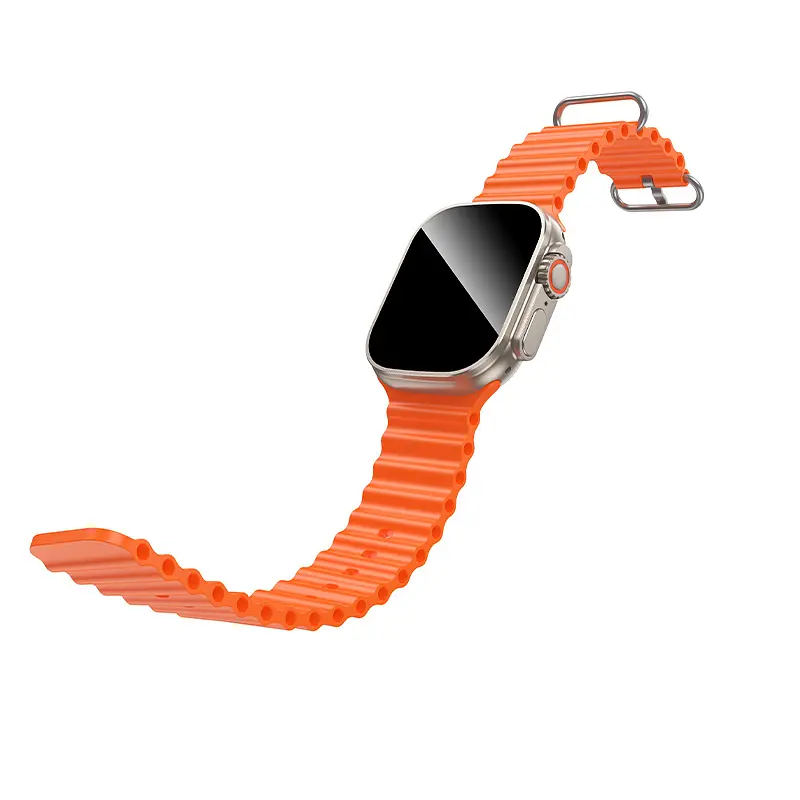 Смарт-годинник HOCO Y42 Ultra 53mm. 260 mAh. IP67 Smart watch(call version) titanium gold - фото 3