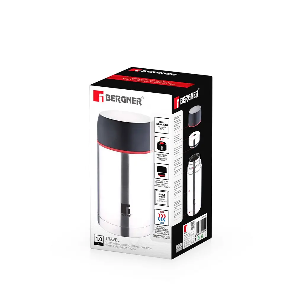 Термос для їжі Bergner Travel 1 л (BG-7482-MM) - фото 6