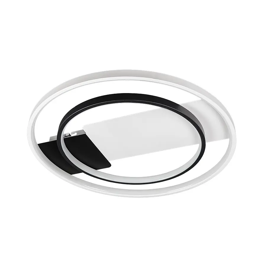 Люстра стельова LED Levistella 7871021, 52W, біло-чорна, з пультом, сучасний стиль для дому - фото 2