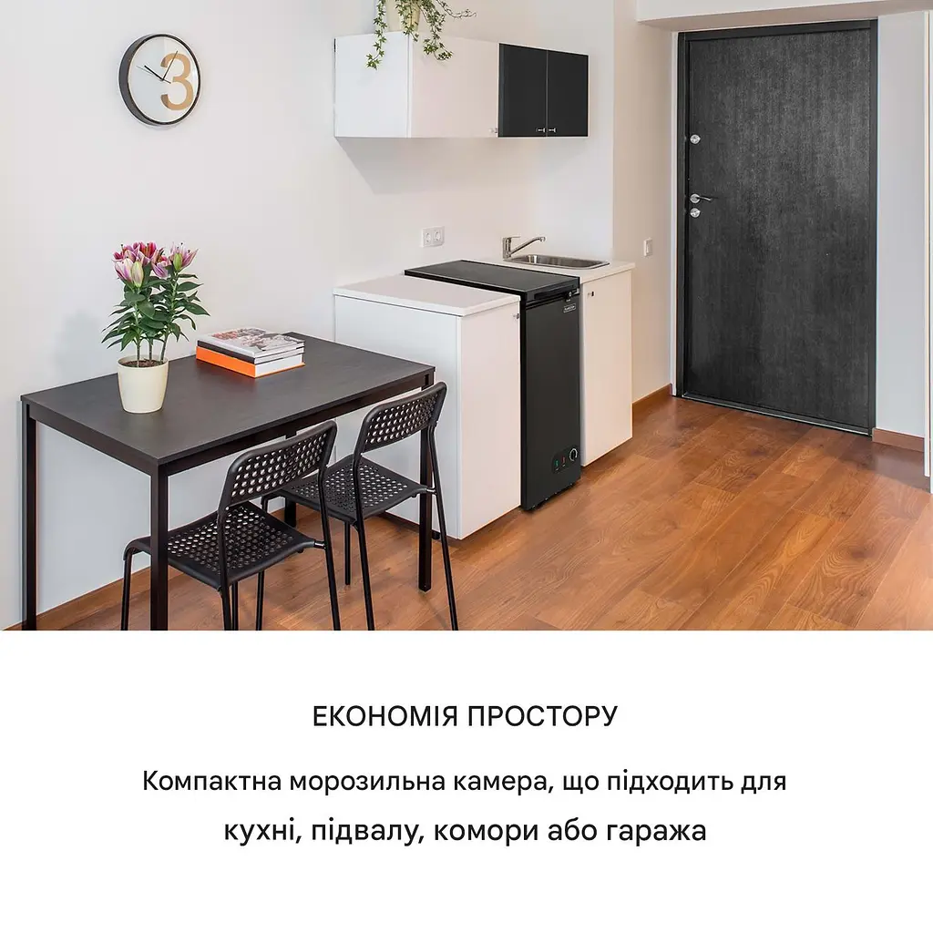 Морозильна камера Klarstein Iceblokk 51 л (10046004) - фото 8