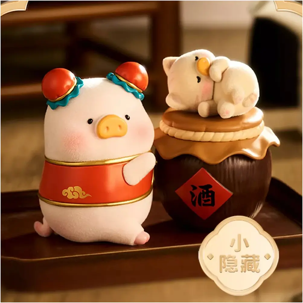 Колекційна фігурка 10/10 Toys LuLu the Piggy серія Office (blind box) - фото 5