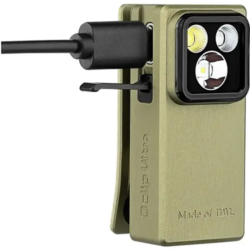 Ліхтар Olight Oclip Ultra Olive green (0.0000.3130) - фото 5