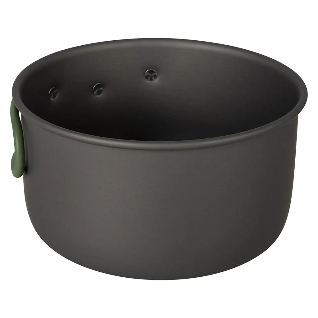Набір посуду Bo-Camp Explorer 3 Pieces Hard Anodized Grey/Green (2200239) - фото 9