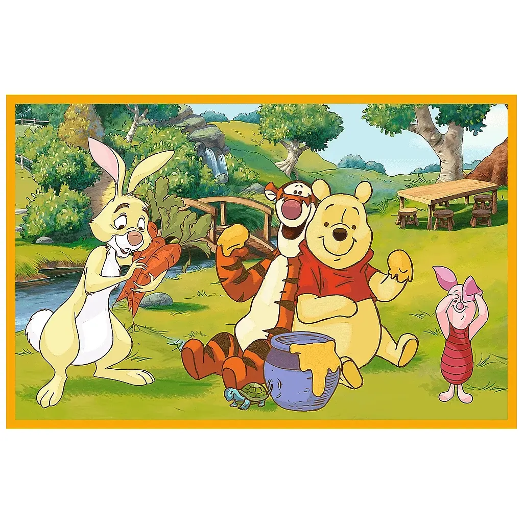 Пазл Trefl Disney Winnie the Pooh День у саду 2х24 елемента (5900511344363) - фото 3