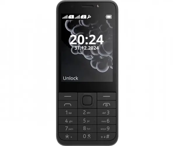 Телефон кнопковий Nokia 230 2024 DS 2 сім карти чорний (6438409094926) - фото 2