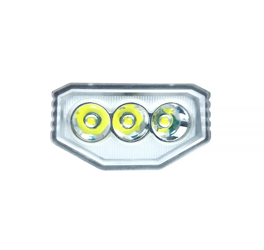 Велосипедна фара передня West Biking YP0701185 1200 Lm 2 Led чорний (G0002002) - фото 3