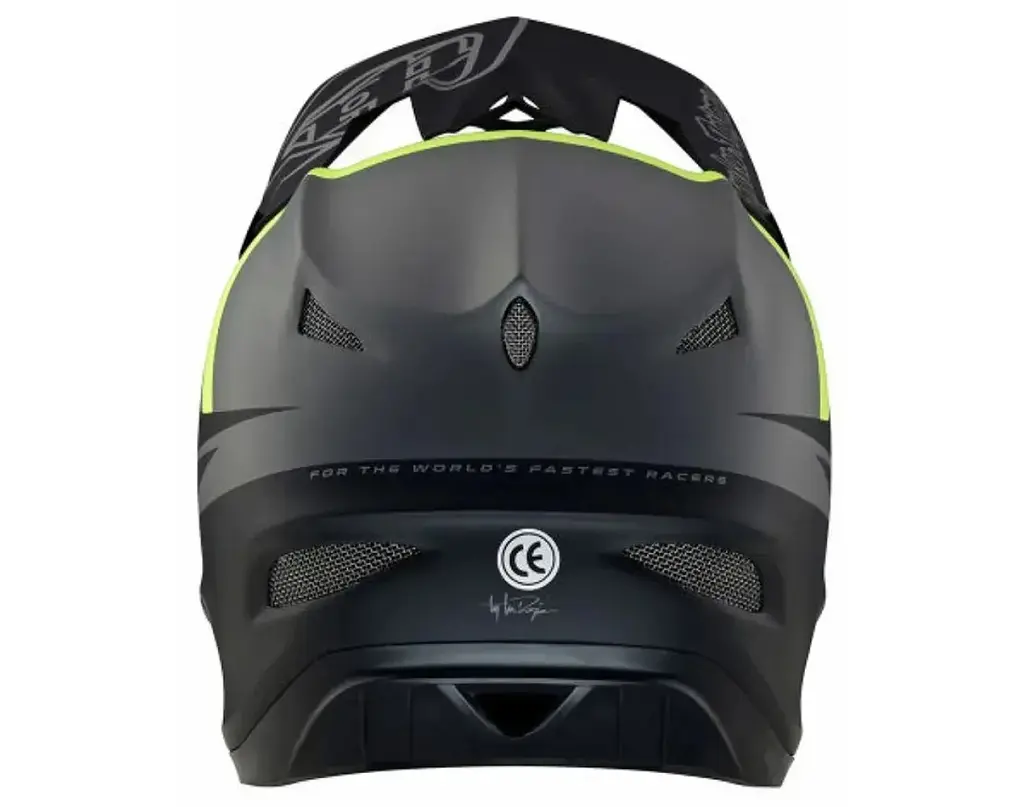 Велошлем Troy Lee Designs D3 Fiberlite Slant Grey L (1106-198744024) - фото 4
